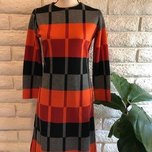 COPY - Toni Todd vintage multi-color dress size 8